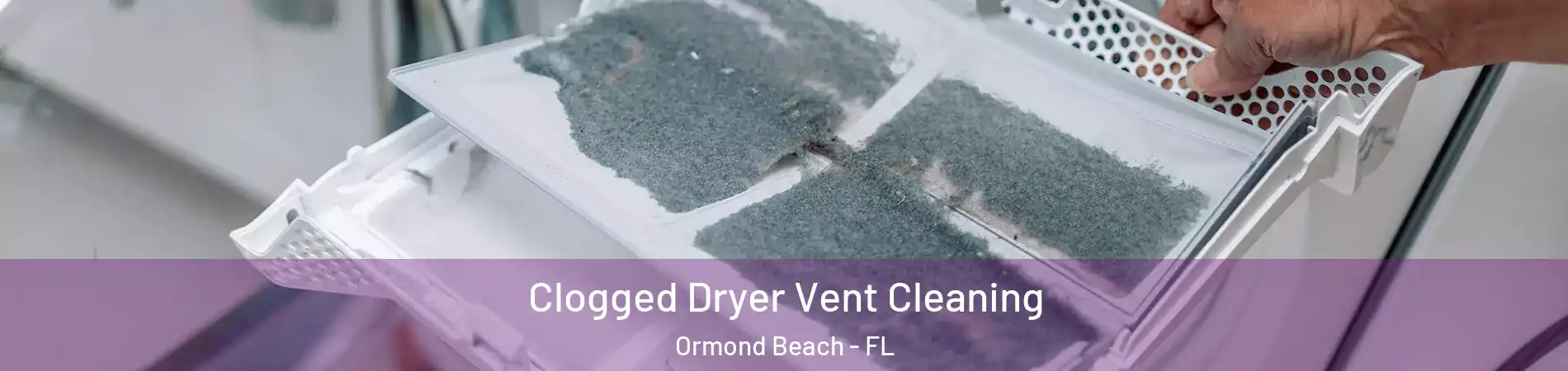  Clogged Dryer Vent Cleaning Ormond Beach - FL