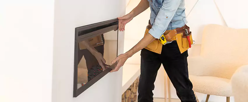 Metal Fireplace Installation in Ormond Beach, Florida