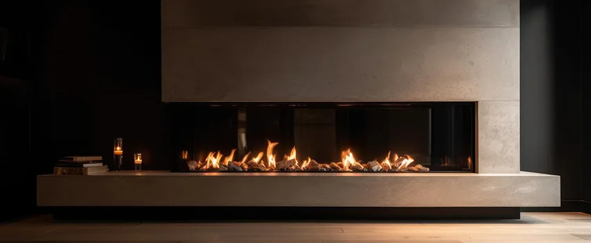 Gas Fireplace Ember Bed Design Services in Ormond Beach, Florida