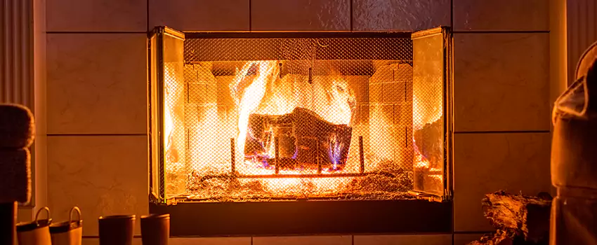 Mendota Hearth Landscape Fireplace Installation in Ormond Beach, Florida