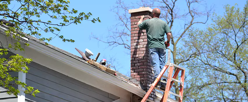 Vinyl and PVC Chimney Flashing Installation in Ormond Beach, FL