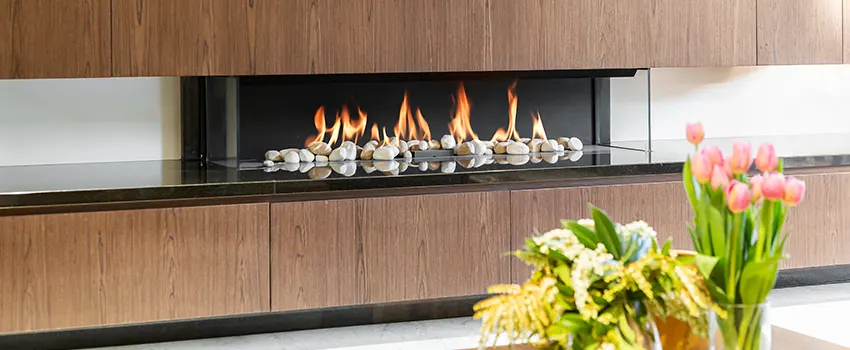 Double-height Fireplace Design Refurbishment in Ormond Beach, Florida