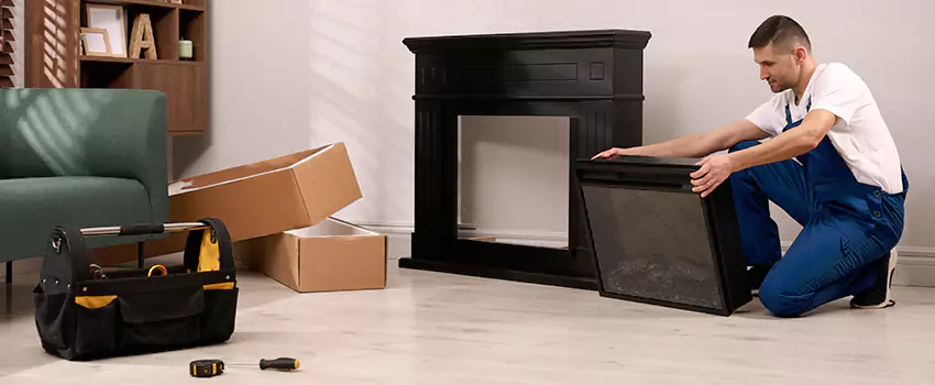 Old Rusted Metal Fireplace Repair And Replacement in Ormond Beach, FL